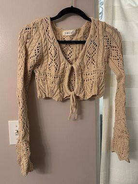 Solai Crochet Sweater